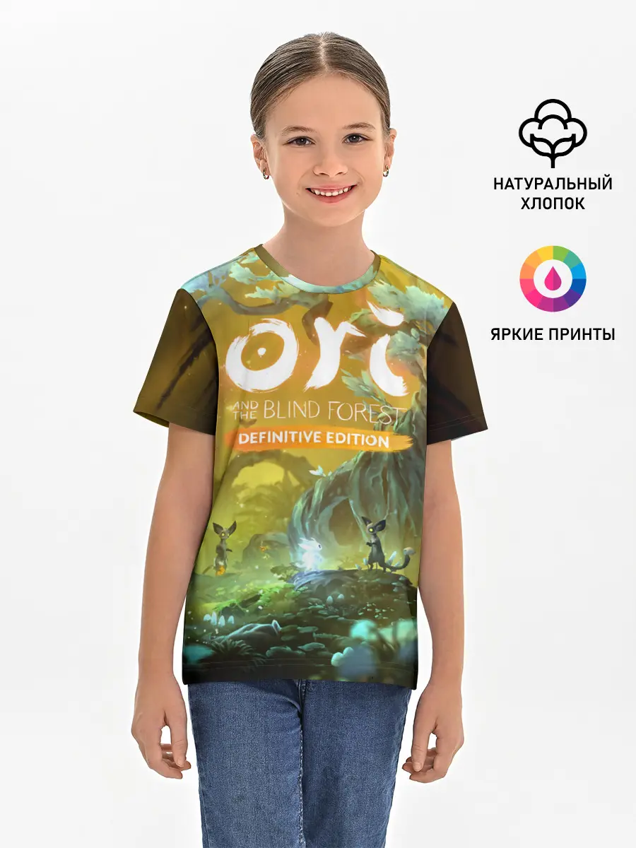 Детская базовая футболка / Ori and the Will of the Wisps