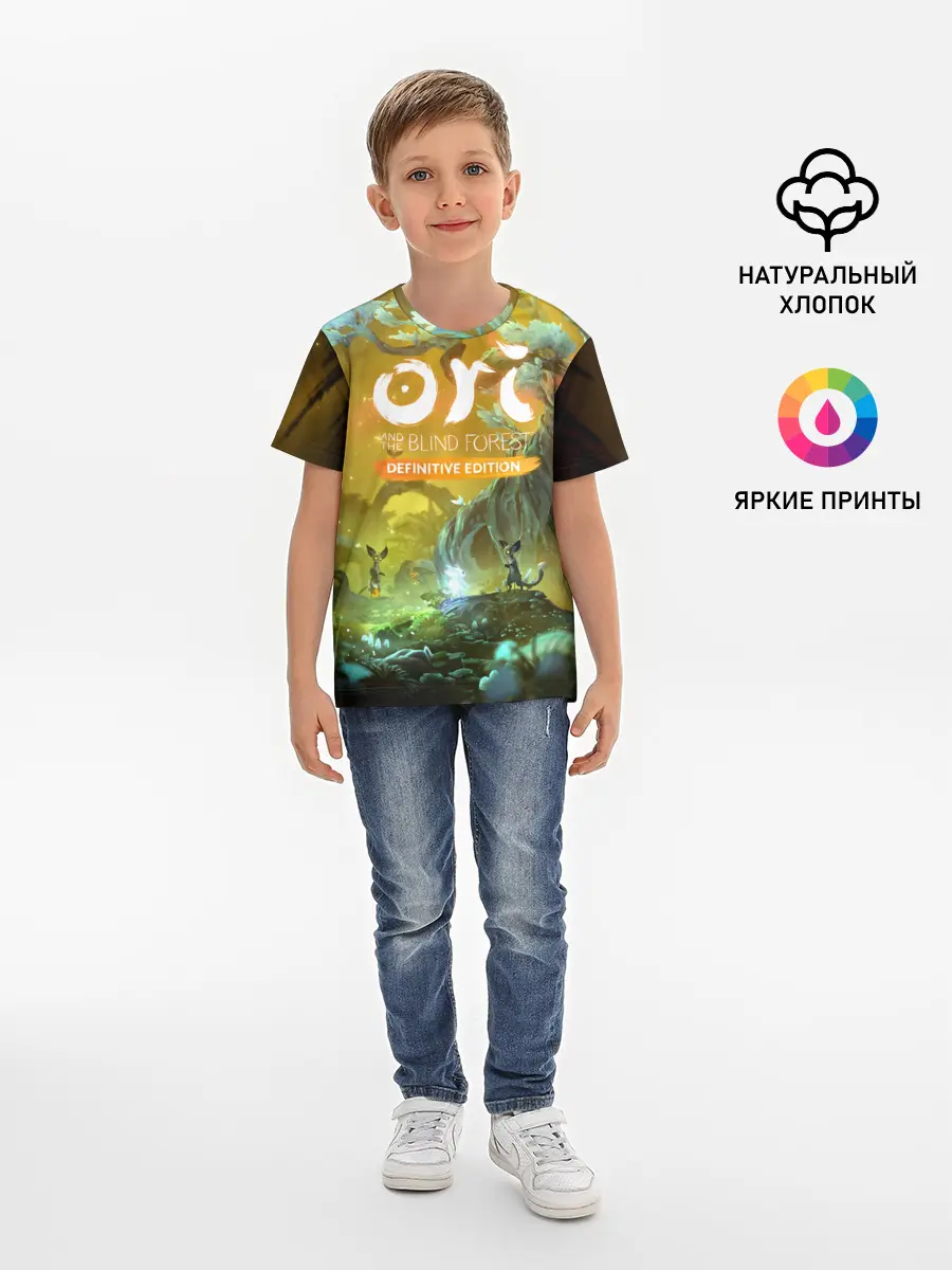 Детская базовая футболка / Ori and the Will of the Wisps
