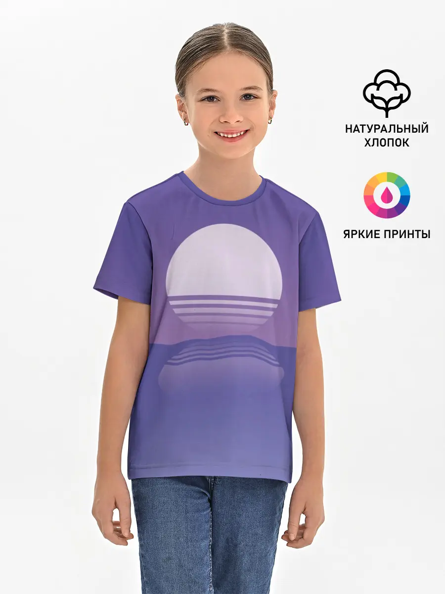 Детская базовая футболка / Come back down