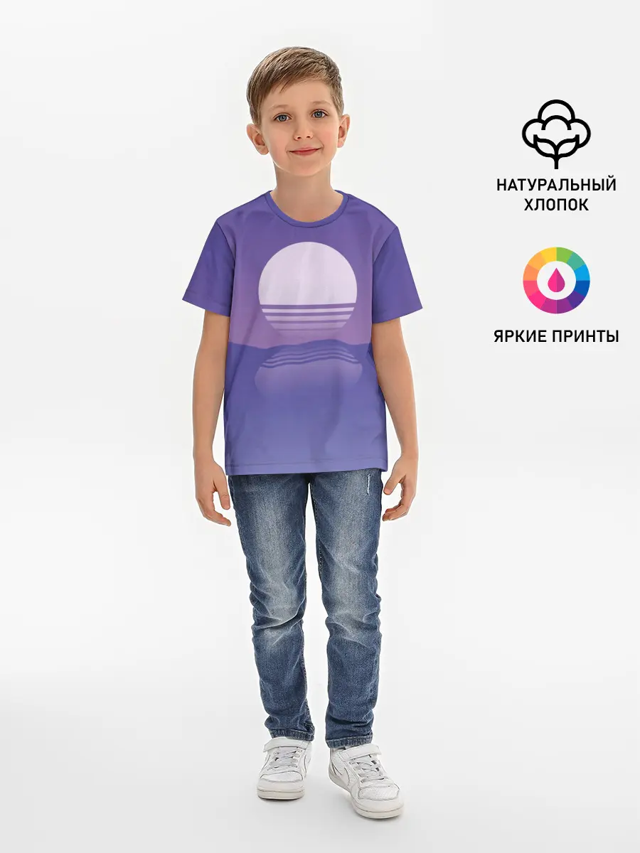 Детская базовая футболка / Come back down