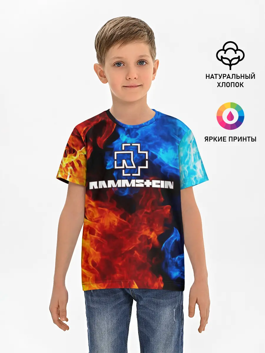 Детская базовая футболка / RAMMSTEIN