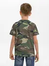 Детская базовая футболка / Автомобильные войска камуфляж