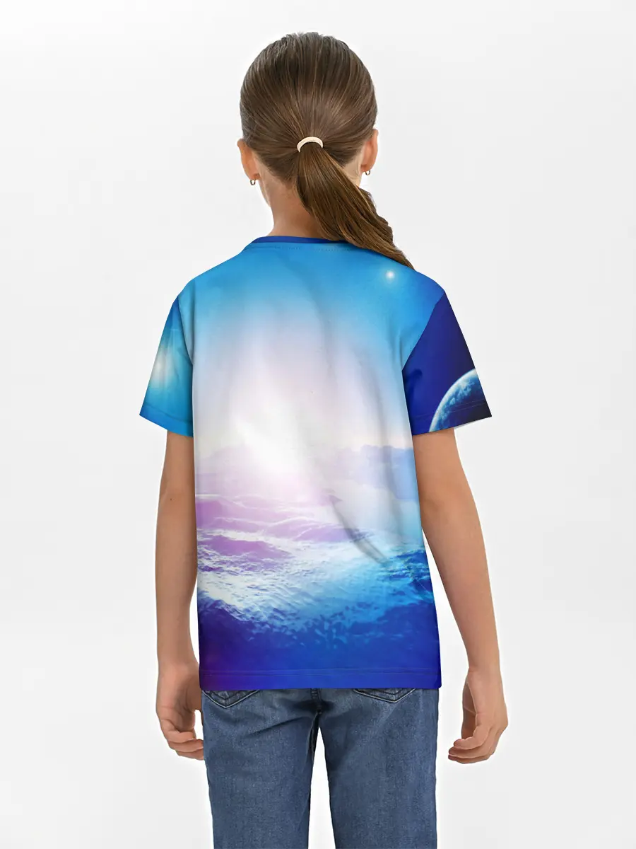 Детская базовая футболка / ЛУНА