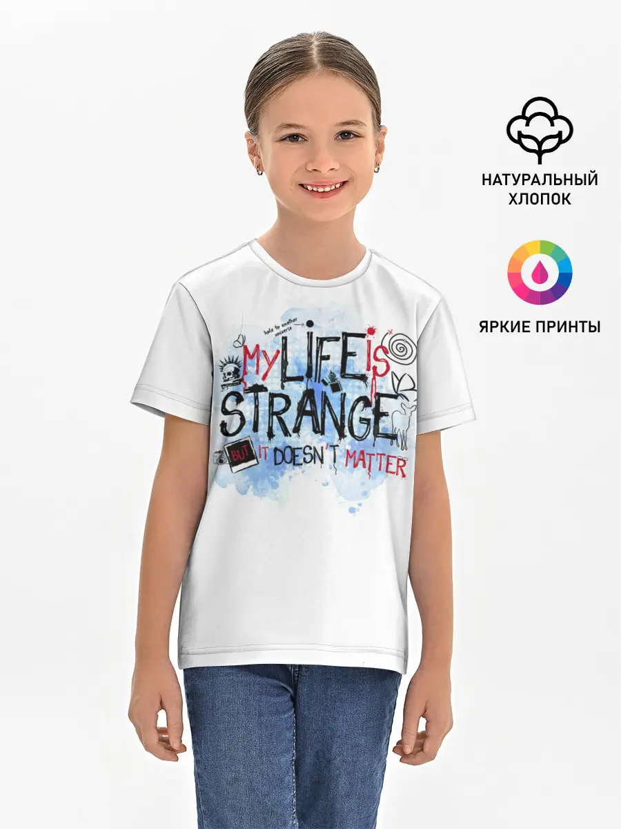 Детская базовая футболка / LIFE IS STRANGE