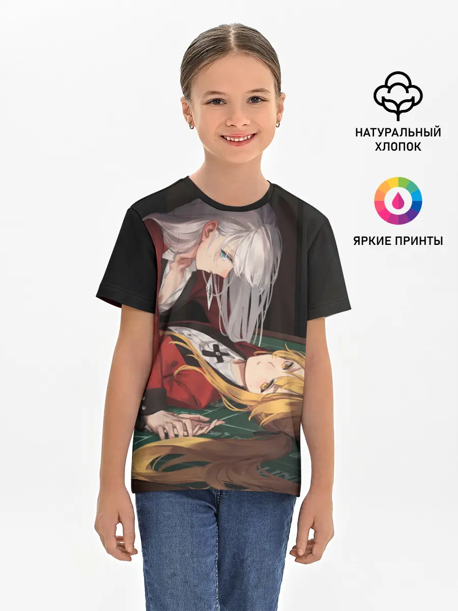 Детская базовая футболка / Yumeko Jabami, Sumera Itsuki