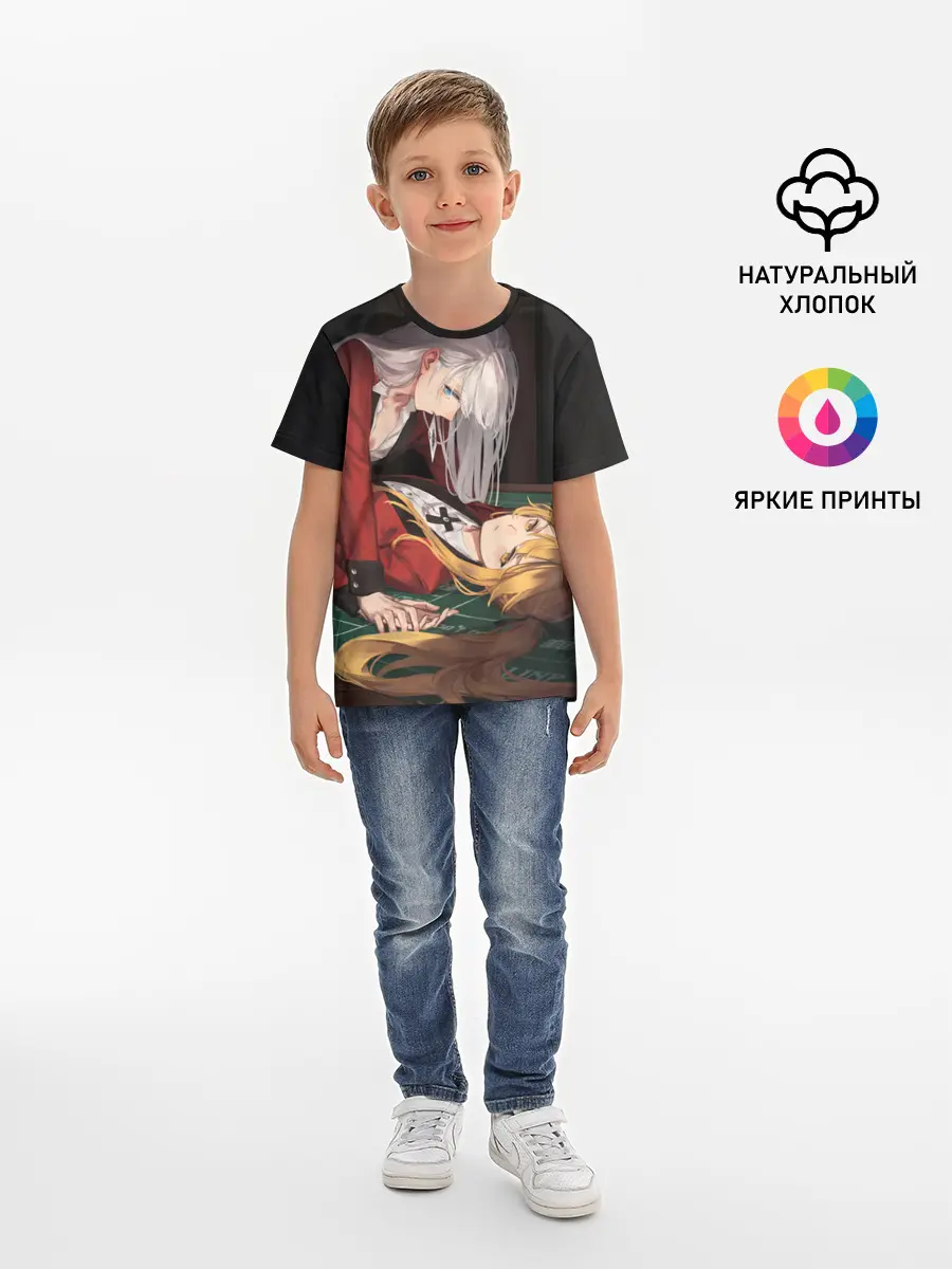 Детская базовая футболка / Yumeko Jabami, Sumera Itsuki