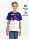 Детская базовая футболка / Among us наша версия