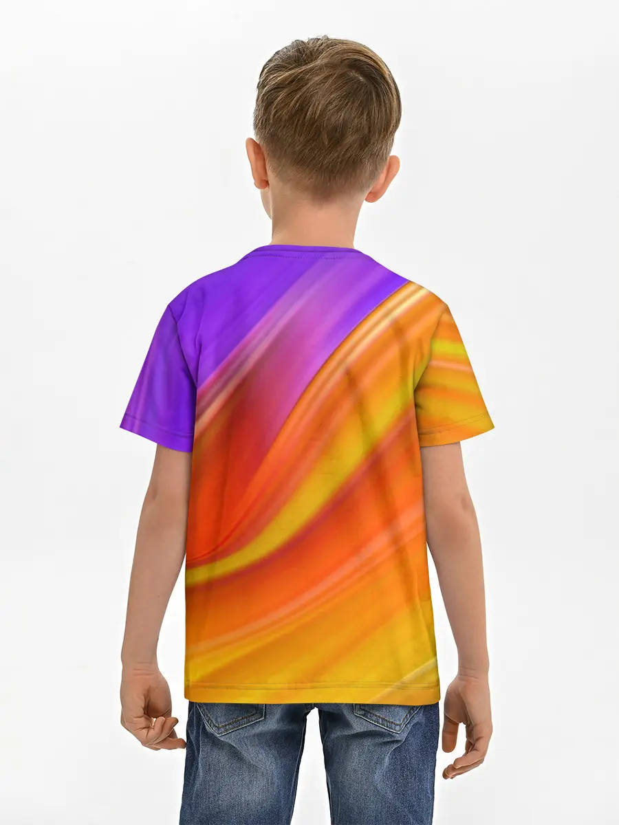 Детская базовая футболка / Единорог | Unicorn | Rainbow