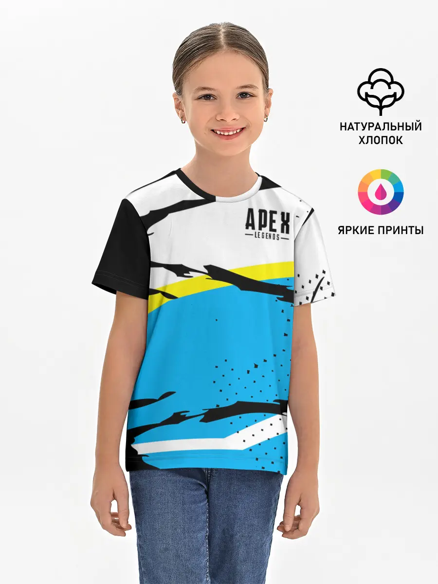 Детская базовая футболка / Apex Legends