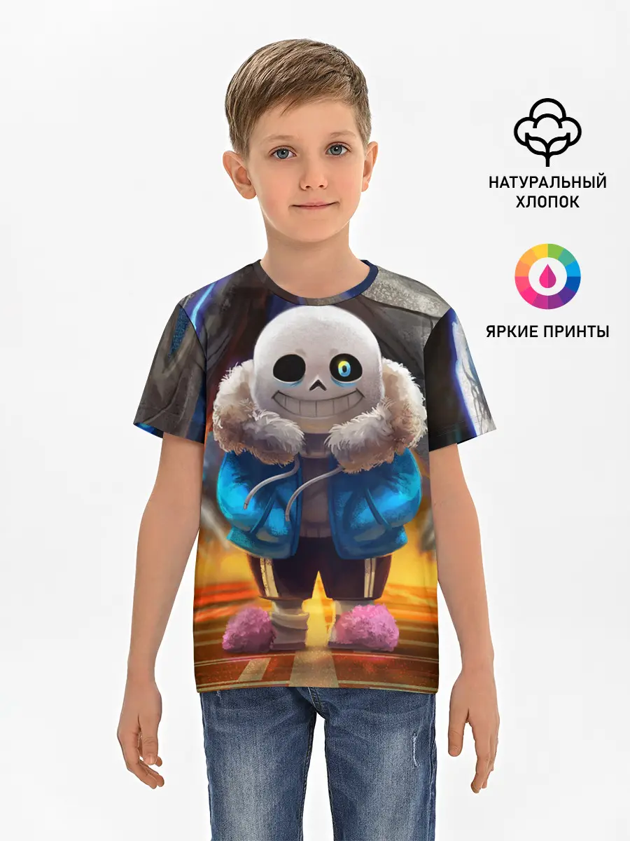 Детская базовая футболка / UNDERTALE | АНДЕРТЕЙЛ