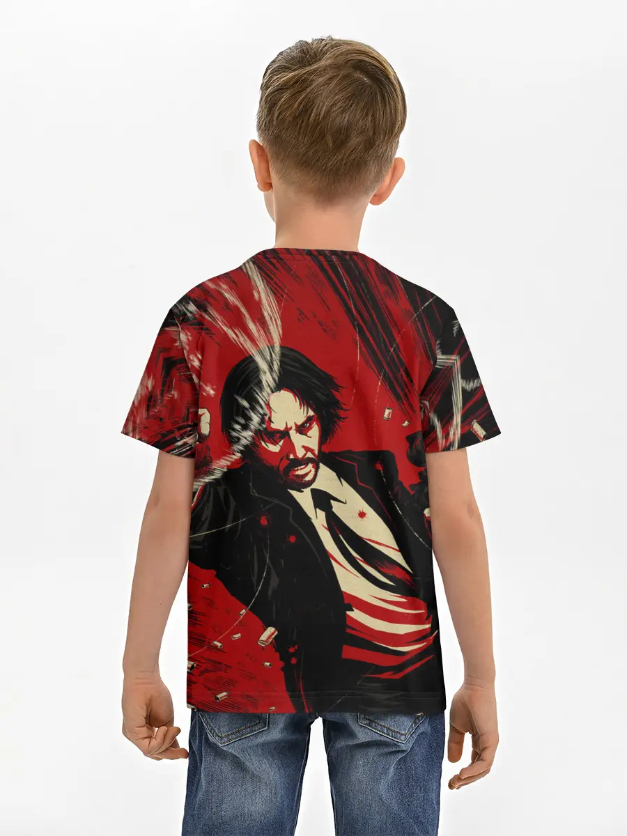 Детская базовая футболка / Джон Уик