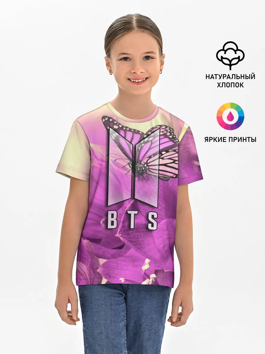 Детская базовая футболка / BTS
