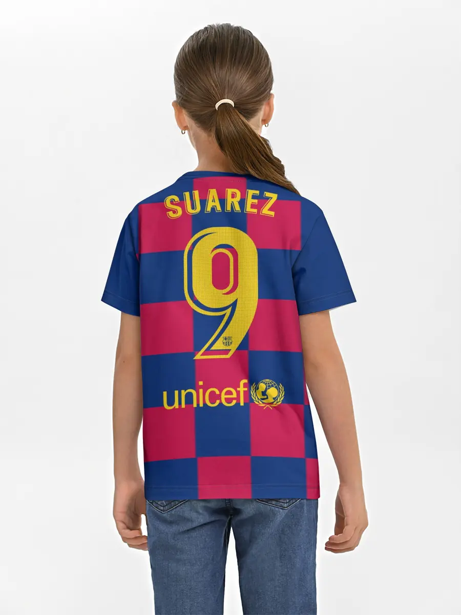 Детская базовая футболка / Suarez home 19-20