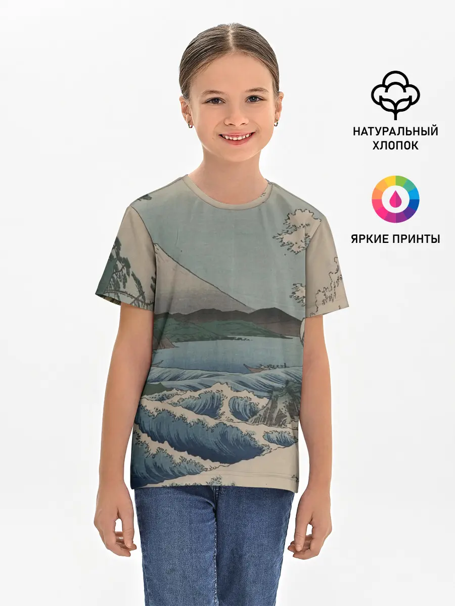 Детская базовая футболка / Утагава Хиросигэ