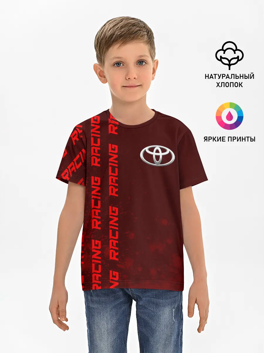 Детская базовая футболка / Тойота - Pro Racing
