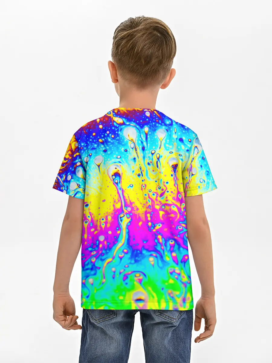 Детская базовая футболка / КИСЛОТНЫЙ СТИЛЬ