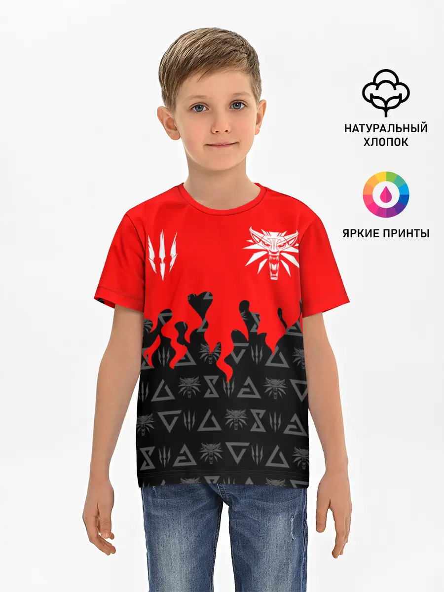 Детская базовая футболка / THE WITCHER [5]