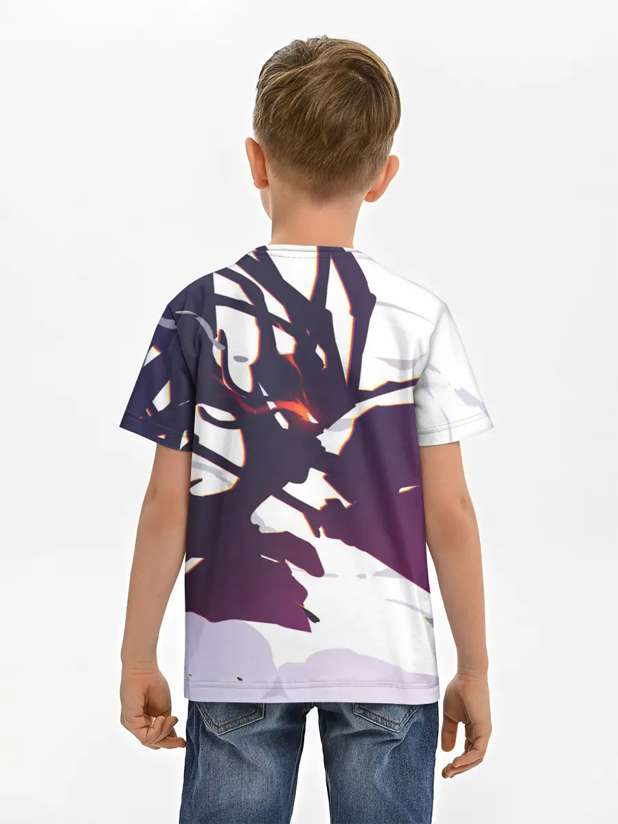 Детская базовая футболка / милый во франксе абстракция