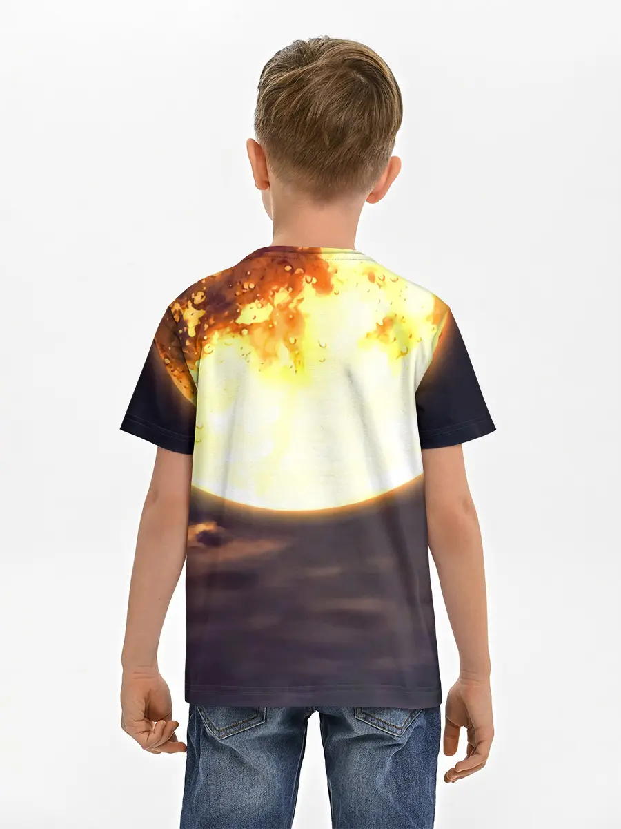 Детская базовая футболка / Demon Slayer: Kimetsu no Yaiba