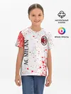Детская базовая футболка / AC MILAN / МИЛАН