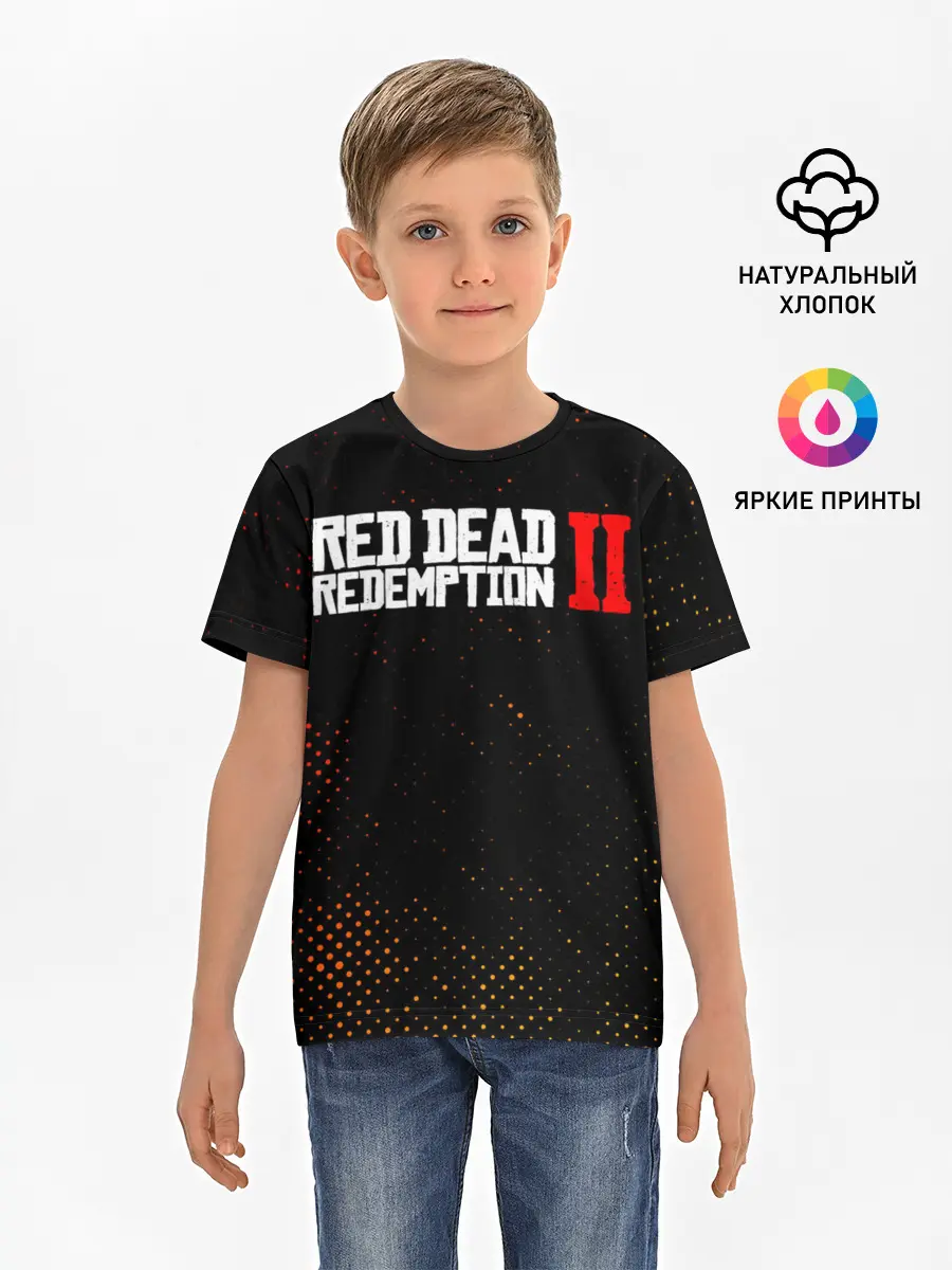 Детская базовая футболка / RED DEAD REDEMPTION 2