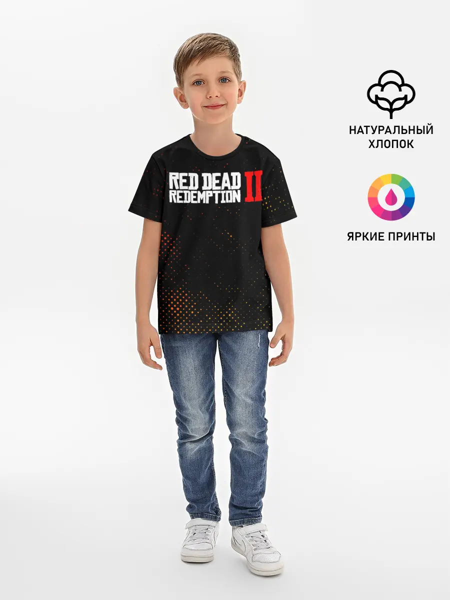 Детская базовая футболка / RED DEAD REDEMPTION 2