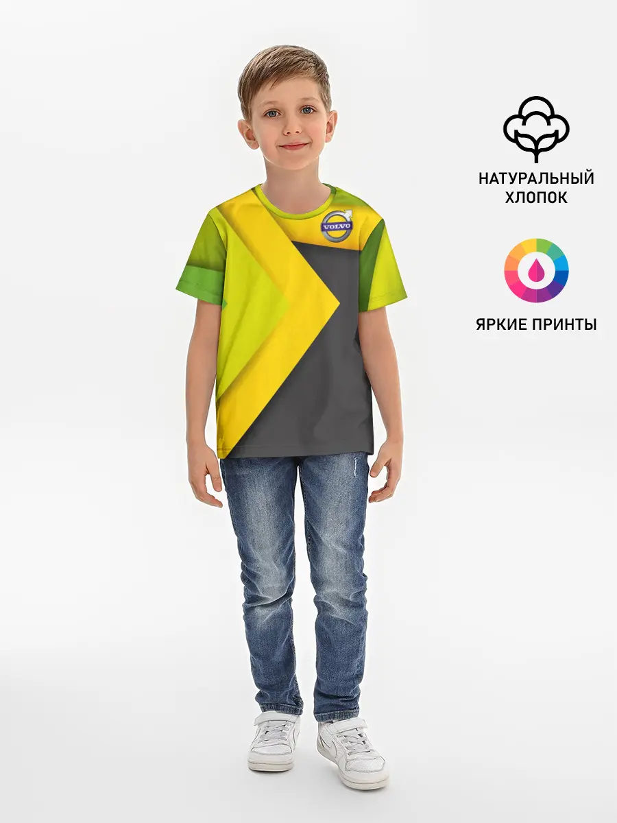 Детская базовая футболка / VOLVO.