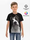Детская базовая футболка / Американский питбуль
