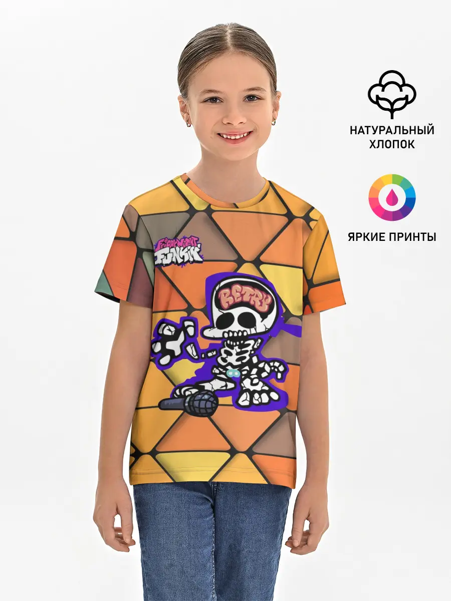 Детская базовая футболка / Friday Night Funkin