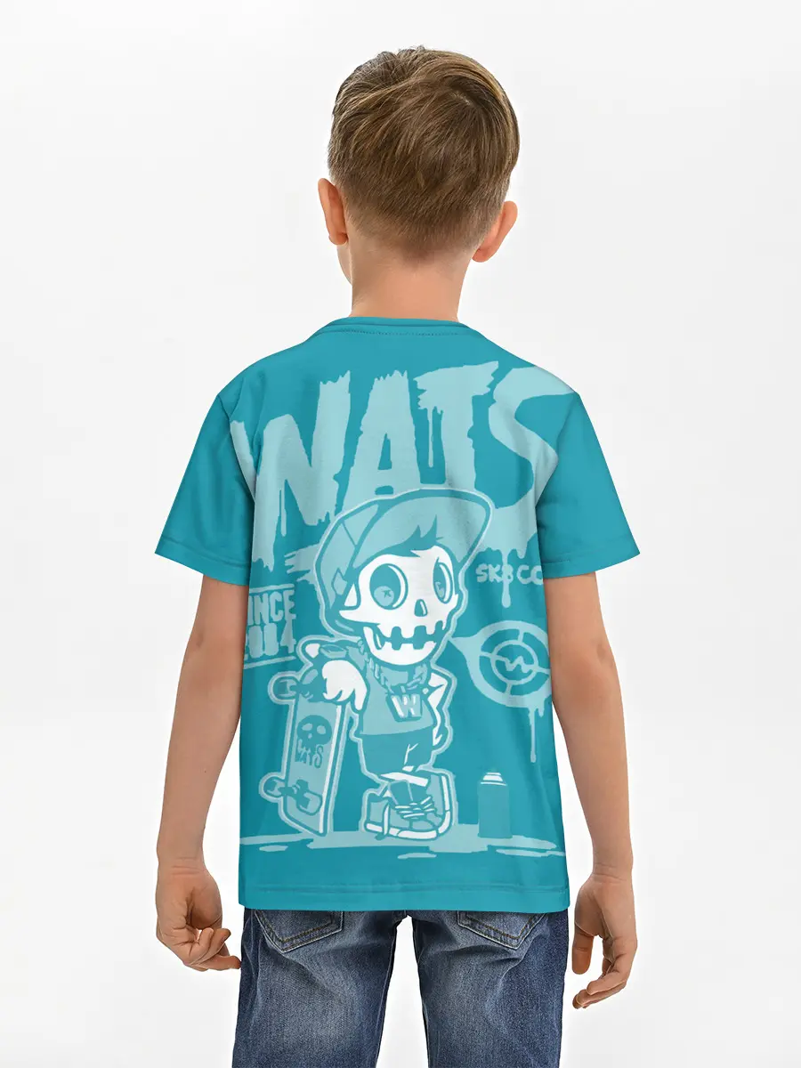 Детская базовая футболка / Граффити Wats