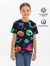 Детская базовая футболка / RAINBOW HALLOWEEN | ХЭЛЛУИН