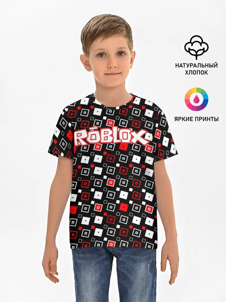 Детская базовая футболка / Roblox