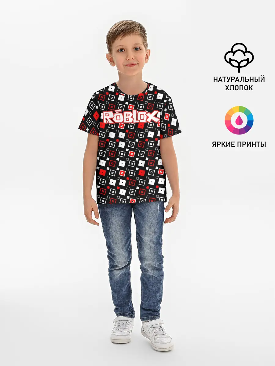 Детская базовая футболка / Roblox