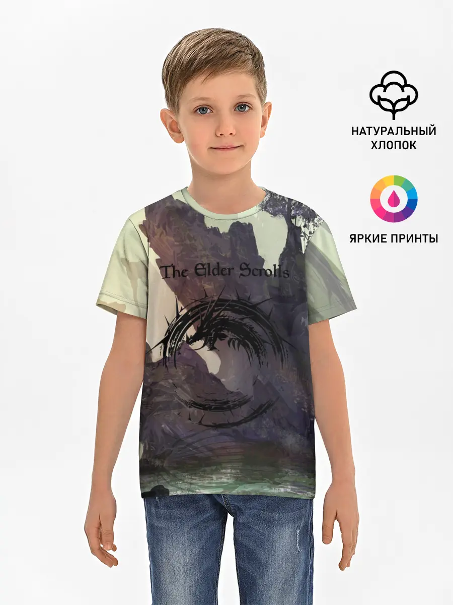 Детская базовая футболка / The Elder Scrolls