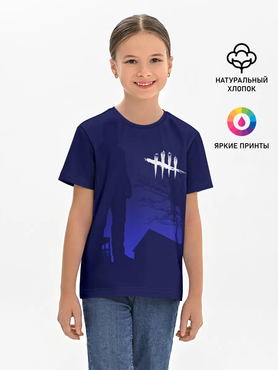 Детская базовая футболка / DEAD BY DAYLIGHT