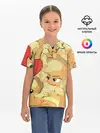 Детская базовая футболка / Applejack pattern