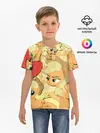 Детская базовая футболка / Applejack pattern