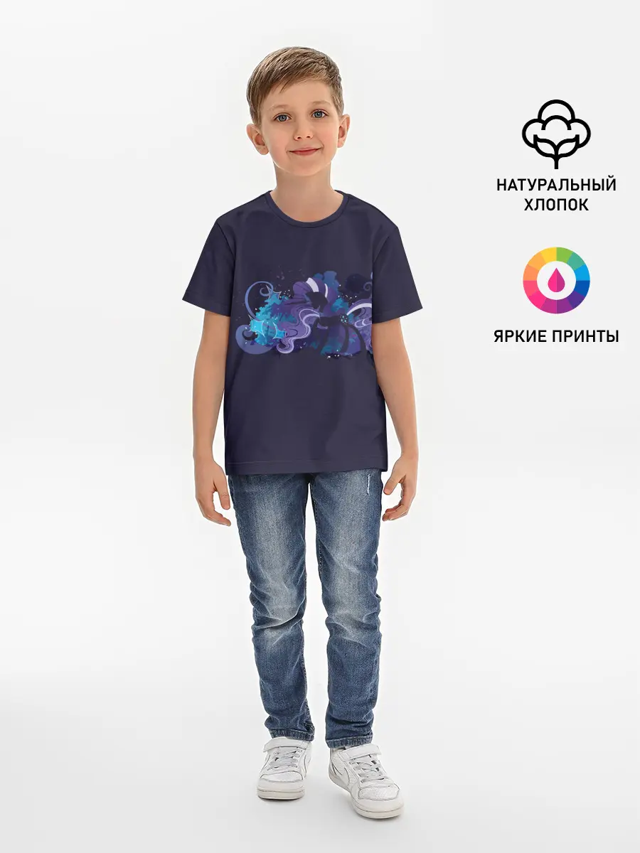 Детская базовая футболка / Сумеречная пони