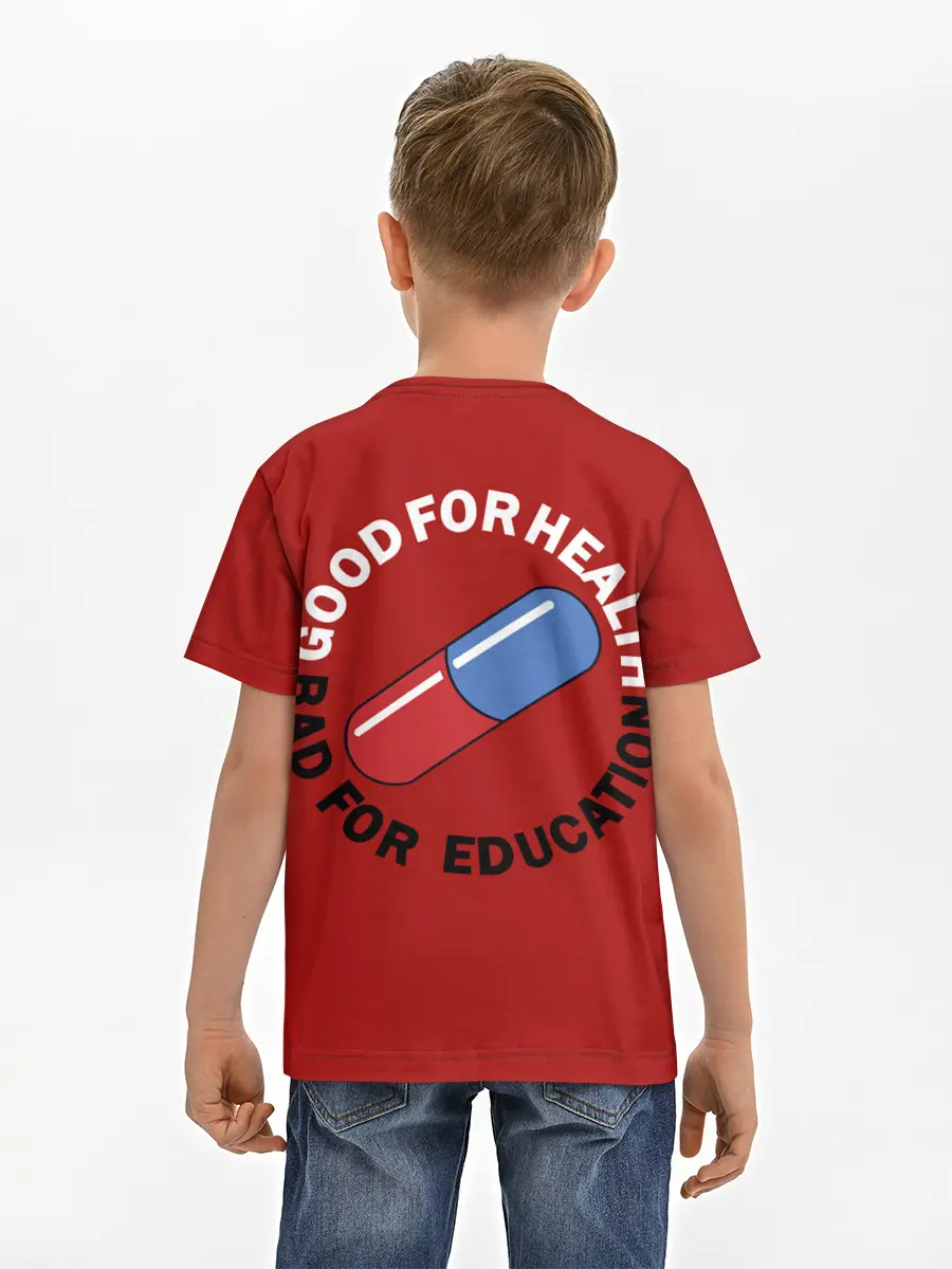 Детская базовая футболка / Good for health