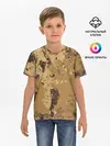 Детская базовая футболка / КАМУФЛЯЖ BLUE