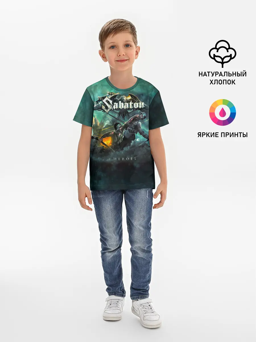 Детская базовая футболка / Sabaton