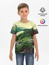Детская базовая футболка / Красивый лес
