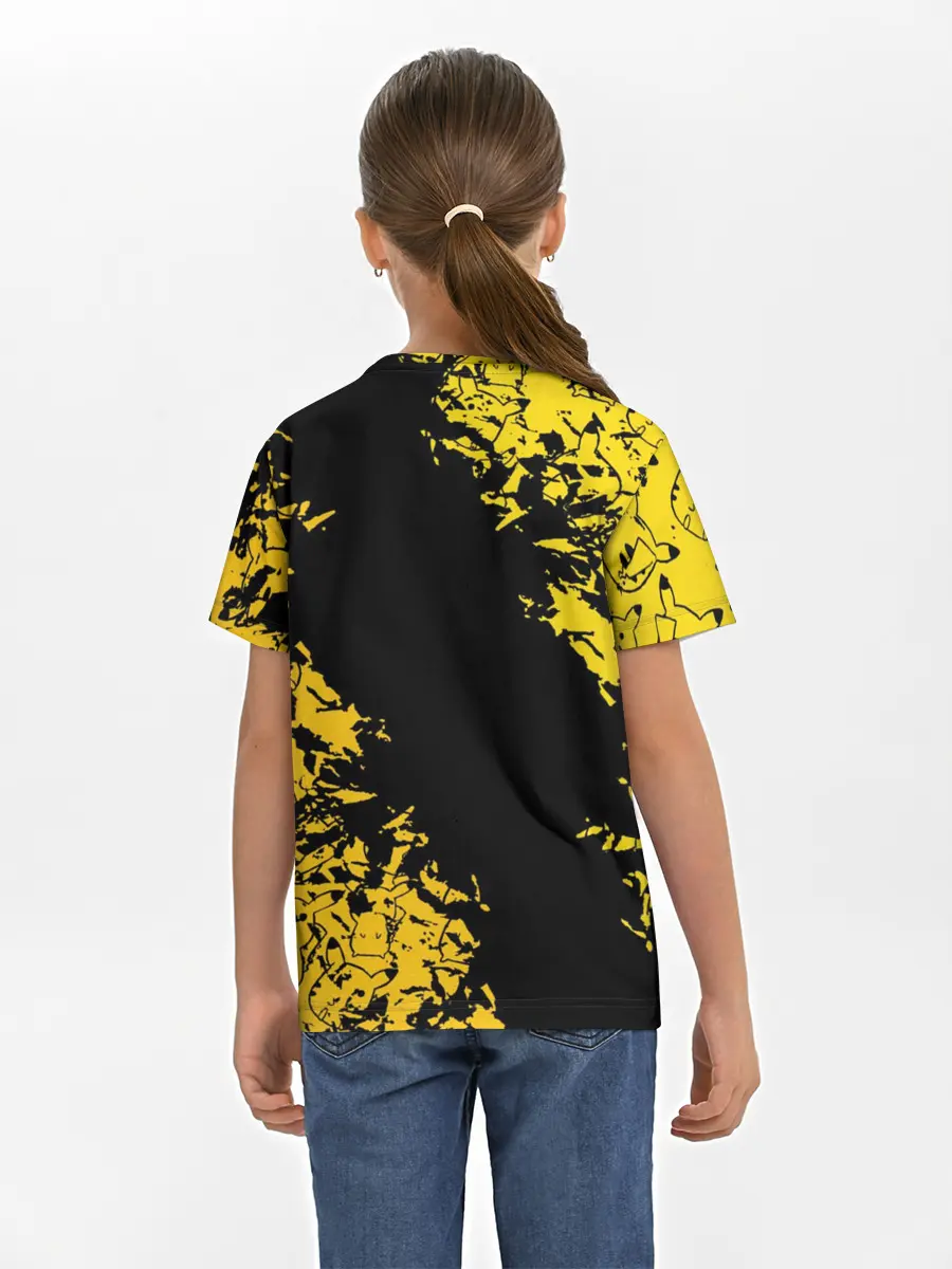 Детская базовая футболка / Пикачу