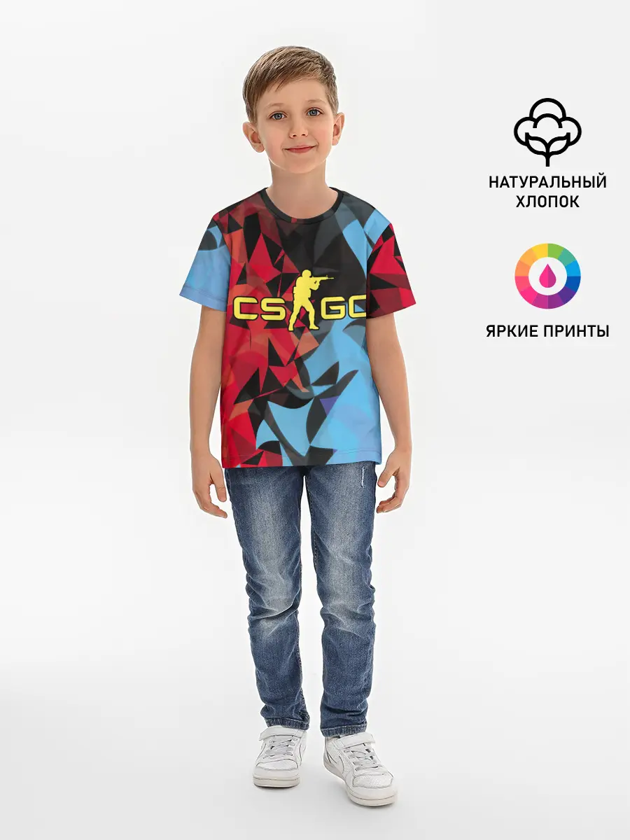 Детская базовая футболка / CS:GO