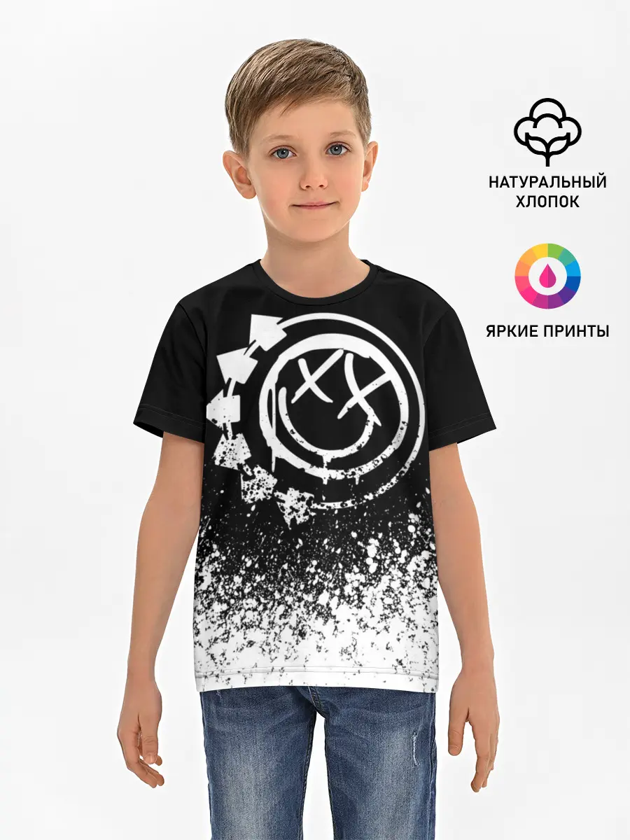 Детская базовая футболка / Blink-182