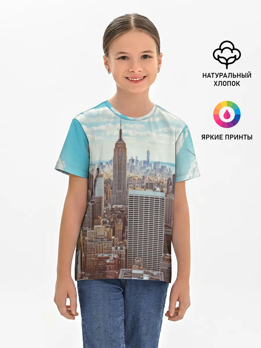 Детская базовая футболка / Столица мира