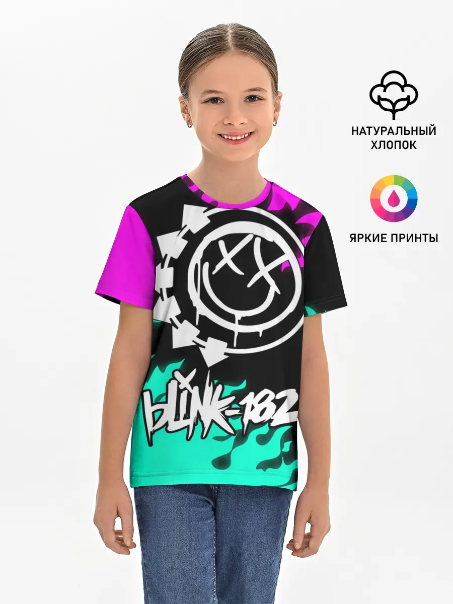 Детская базовая футболка / Blink-182
