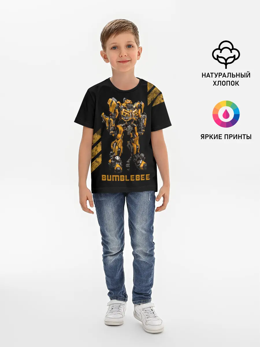 Детская базовая футболка / АВТОБОТ БАМБЛБИ | BUMBLEBEE