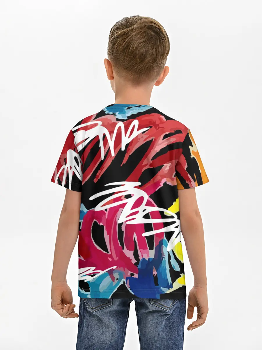 Детская базовая футболка / Old school