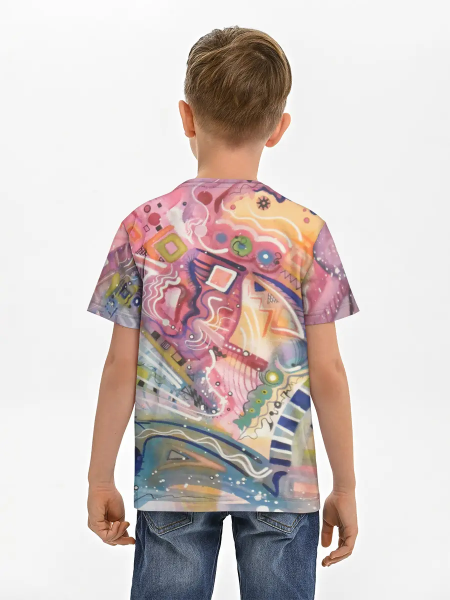 Детская базовая футболка / HAPPY END